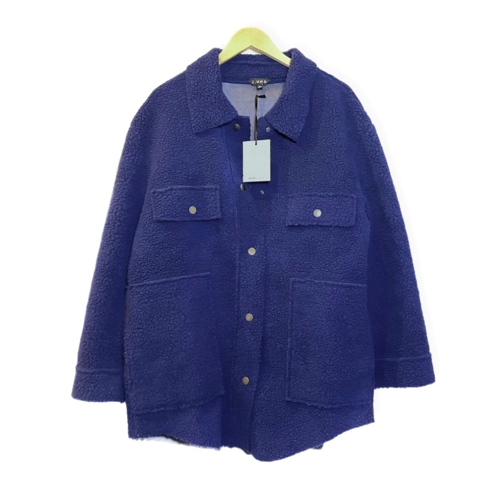 J. NNA Oversized Fleece Jacket